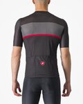 CASTELLI jersey de manga corta - TRADIZIONE - antracita