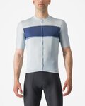 CASTELLI jersey de manga corta - TRADIZIONE - azul claro