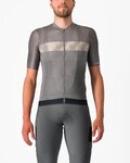 CASTELLI jersey de manga corta - UNLIMITED ENDURANCE - gris