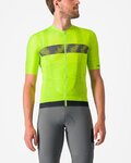 CASTELLI jersey de manga corta - UNLIMITED ENDURANCE - amarillo