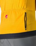CASTELLI jersey de manga corta - UNLIMITED ENDURANCE - amarillo