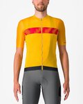 CASTELLI jersey de manga corta - UNLIMITED ENDURANCE - amarillo