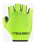 CASTELLI guantes de dedos cortos - SUPERLEGGERA - amarillo