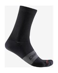 CASTELLI calcetines clásicos - ESPRESSO 15 - negro