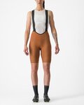 CASTELLI pantalones cortos de tirantes - ESPRESSO W DT - naranja