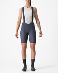 CASTELLI pantalones cortos de tirantes - ESPRESSO W DT - azul