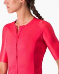 CASTELLI jersey de manga corta - AERO PRO 7.0 W - rosa