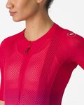 CASTELLI jersey de manga corta - CLIMBER'S 4.0 W - rojo
