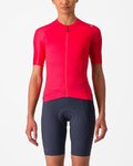 CASTELLI jersey de manga corta - ESPRESSO W - rojo