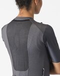CASTELLI jersey de manga corta - UNLIMITED PRO W - gris