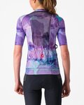 CASTELLI jersey de manga corta - UNLIMITED PRO W - púrpura