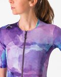CASTELLI jersey de manga corta - UNLIMITED PRO W - púrpura
