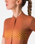 CASTELLI jersey de manga corta - UNLIMITED SENTIERO 3 - naranja