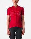 CASTELLI jersey de manga corta - UNLIMITED SENTIERO 3 - rojo