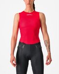 CASTELLI camiseta sin mangas - PRO MESH W - rojo