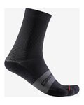 CASTELLI calcetines clásicos - ESPRESSO W - negro