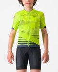 CASTELLI jersey de manga corta - AERO KID - amarillo