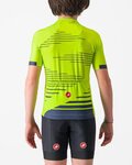 CASTELLI jersey de manga corta - AERO KID - amarillo