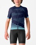 CASTELLI jersey de manga corta - AERO KID - azul