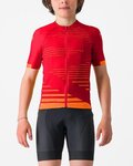 CASTELLI jersey de manga corta - AERO KID - rojo