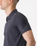 CASTELLI camiseta polo - MERINO POLO - antracita