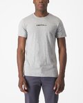 CASTELLI Camiseta de manga corta - CLASSICO - gris