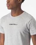 CASTELLI Camiseta de manga corta - CLASSICO - gris