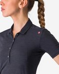 CASTELLI camiseta polo - MERINO W POLO - negro