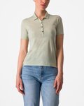 CASTELLI camiseta polo - MERINO W POLO - verde