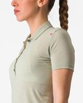 CASTELLI camiseta polo - MERINO W POLO - verde