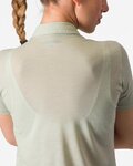 CASTELLI camiseta polo - MERINO W POLO - verde