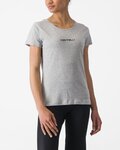 CASTELLI Camiseta de manga corta - CLASSICO W - gris