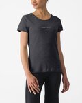 CASTELLI Camiseta de manga corta - CLASSICO W TEE - negro