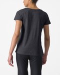 CASTELLI Camiseta de manga corta - CLASSICO W TEE - negro