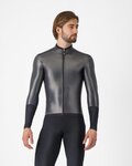 CASTELLI chaqueta impermeable - GABRA R LS - negro