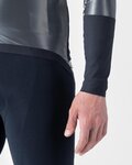 CASTELLI chaqueta impermeable - GABRA R LS - negro