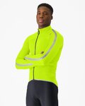 CASTELLI chaqueta impermeable - ULTRA RAIN CAPE - amarillo