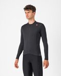 CASTELLI maillot de invierno de manga larga - ESPRESSO THERMAL - antracita