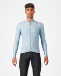 CASTELLI maillot de invierno de manga larga - ESPRESSO THERMAL - azul claro