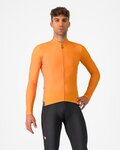 CASTELLI maillot de invierno de manga larga - ESPRESSO THERMAL - naranja