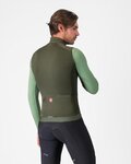 CASTELLI chaleco - ESPRESSO - verde