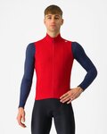 CASTELLI chaleco - ESPRESSO VEST - rojo