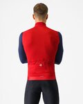 CASTELLI chaleco - ESPRESSO VEST - rojo