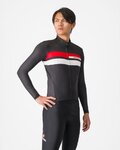 CASTELLI maillot de invierno de manga larga - LINEARE - negro