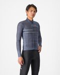 CASTELLI maillot de invierno de manga larga - COLLAPSE JRS - azul