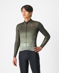 CASTELLI maillot de invierno de manga larga - UNLIMITED THERMAL - verde