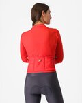 CASTELLI maillot de invierno de manga larga - ESPRESSO THERMAL W - naranja