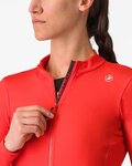CASTELLI maillot de invierno de manga larga - ESPRESSO THERMAL W - naranja