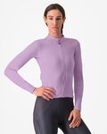 CASTELLI maillot de invierno de manga larga - ESPRESSO THERMAL W - púrpura
