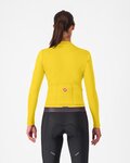 CASTELLI maillot de invierno de manga larga - ESPRESSO THERMAL W - amarillo